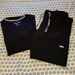 Scrub Top and Bottom